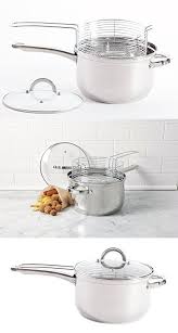 Oster Sanger Field Deep Fryer Set With Lid For Stovetop Use Stainless Steel Deep Fryer Stove Top Oster