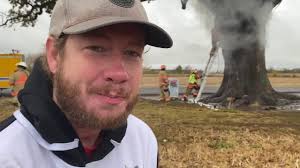 Missouri state champion bur oak struck by lightning