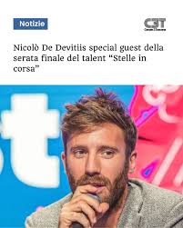 È Nicolò De Devitiis lo special guest della serata finale di  @stelleincorsa, in programma mercoledì prossimo, 28 gennaio, alle ore 21 al  Teatro dei Rinnovati (lo show sarà ripreso integralmente da Canale