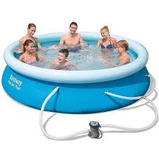 Bestway 10 X 30 Above Ground Pool W Filter Pump Intex 10 Pool Round Cover Bestway In Ground Pools Best Above Ground Pool