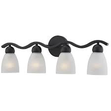 Styled in a chrome finish. Portfolio 4 Light Black Traditional Vanity Light Bar In The Vanity Lights Department At Lowes Com