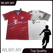 How to download bayern munich kits for dls bayern munich gk third kit. Top Quality 2020 21 Bayern Munich Home Away Football Jersey Men Shirt Soccer Jersey Shopee Malaysia