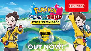 Depart For The Isle Of Armor Pokemon Sword And Pokemon Shield Expansion Pass Nintendo Switch Youtube
