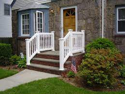 They can be cut to shorter lengths. Outdoor Pvc Vinyl Railings Handrails Liberty Fence Railing