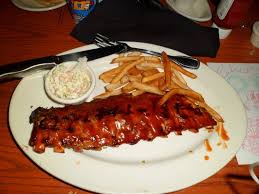 Baby Back Ribs With Coleslaw And Fries Picture Of Tony Roma S Orlando Tripadvisor