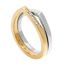 Shop online or call today! Gold And Sterling Silver Mixed Metal Ring Cara Neola Wolf Badger