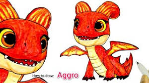 Perfect coloring book 32 page 1 of 1 start overpage 1 of 1. Aggro From Dreamworks Dragon Rescue Riders How To Draw A Dragon Aggro Dragon Rescue Riders Youtube