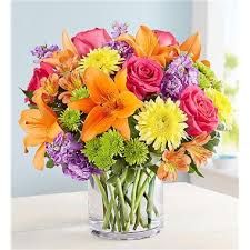 Our customers love us because we always deliver the freshest blooms on time. 1 800 Flowers Vibrant Beauty Bouquet Fort Worth Tx