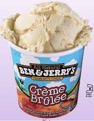 Creme Brulee Sweet Custard Ice Cream With A Caramelized Sugar Swirl Ben And Jerrys