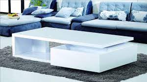 Designer black x milano high gloss & glass coffee table modern, source: Coffee Table In High Gloss Homegenies