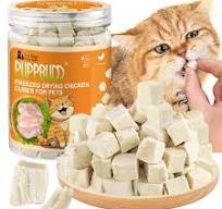 Gefriergetrocknete Snacks für Katzen und Hunde, Knuspriger Katzensnack mit  Huhn Katzen Leckerlies, Freeze Dried Chicken Treats : Amazon.de: Haustier