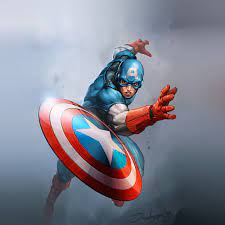 Hd wallpapers and background images Captain America Live Wallpaper Iphone 1024x1024 Wallpaper Teahub Io