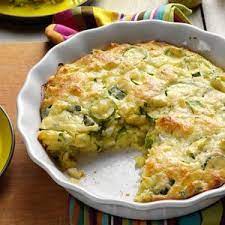 Zucchini Onion Pie Recipe Zucchini Onion Pie Recipe Recipes Veggie Dishes