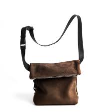Camel active cross body bag lima crossbag s camel. Fold Over Bag Unisex Made Of Chamois Deer Leather Handmade In Germany Ackermann Taschenmanufaktur Luneburg Ackermann Taschenmanufaktur