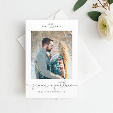 We sent these save the date magnets out with our cards; The 18 Best Save The Dates Of 2021