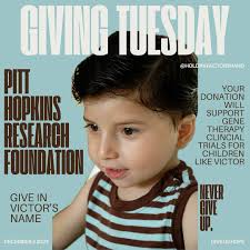 Holding Victor's Hand