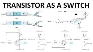 Working Of Transistor As A Switch Npn And Pnp Transistors