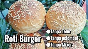 Burger goreng mini burger kentang mini burger mie mini burger mini ala aqu burger mini ala mama burger mini ala sd burger mini sederhana burger mini burger oreo mini hot dog dan. Resep Roti Burger Empuk Tanpa Telur Tanpa Pelembut Anti Gagal Youtube