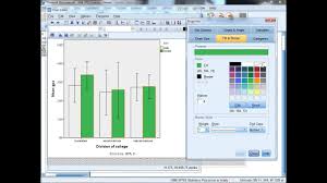 How To Create A Simple Clustered Bar Chart In Spss
