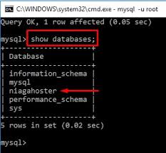 Mysql tuner connects to a running mysql instance and offer configuration suggestions to optimize the database for your workload. Cara Membuat Database Di Mysql Cpanel Localhost Niagahoster