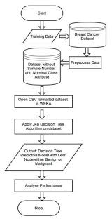 Flow Diagram For Breast Lump Detection Download Scientific