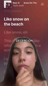 Wtffff las poderosísimas juntas y solo pudieron darnos esto?🤨💔  #taylorswift #midnights #snowonthebeach #taylorswiftmidnights