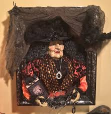 Karen Didion Witch Shadow Box Unique Halloween Decorations Halloween Halloween Decorations