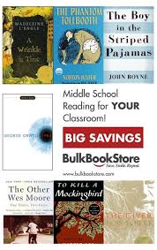 Bulk Bookstore Offers Wholesale Prices And Free Shipping On Every Popular Middle School Book Title In Middle School Books School Reading Middle School Reading