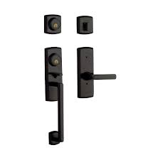 Overalll size 4 x 4.75 and base is 1.5 x 2.5. Baldwin 853851022lh Oil Rubbed Bronze Soho Two Point Left Handed Single Cylinder Sectional Handleset With Soho Interior Lever Pullsdirect Com