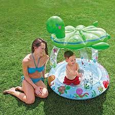The doggos will also have fun splashing around in it, and it makes a. Intex Sea Turtle Shade Baby Paddling Pool Inflatable Infant Sunshade Wading Pool For Swimming Buy Aufblasbare Schatten Pool Aufblasbare Baby Schatten Pool Aufblasbare Baby Polsterung Pool Product On Alibaba Com