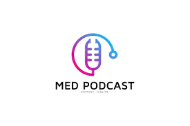 Medical Health Podcast Logo Template Desain Logo Desain Inspirasi