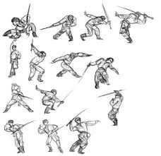 Images For One Handed Sword Fighting Poses Fighting Poses Art Poses Fighting Drawing