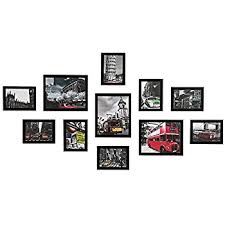 Amazon.com - WOOD MEETS COLOR Wall Picture Frames Set of 11, With ...