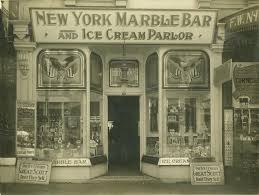 Shop Front Of The New York Marble Bar And Ice Cream Parlor Queen Street Brisbane Ca 1912 Marble Bar Ice Cream Parlor Dolls House Shop
