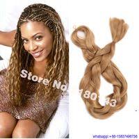 Black And Honey Blonde Ombre Braiding Hair 165g Solid Pure Color Honey Blonde Kanekalon Jumbo Braiding Hair Synthetic Cabelo Extensions Xpression Female Jumbo Braid Hair Us Jumbo Braids Hair Stores Hair