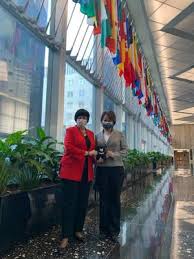 2021.01.15 Taiwan Representative Bi-khim Hsiao met with Pam Pryor, U.S.  Acting Assistant Secretary of State for International Organizations