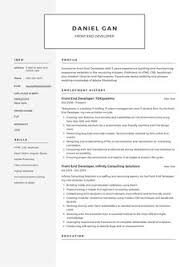 A front end developer must continually add to his skills because technology evolves at light speed; 12 Best Front End Developer Resume Examples Ideas Resume Examples Resume Resume Updating