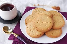 Galletas digestive caseras. Receta de cocina fácil, sencilla y deliciosa