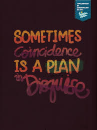 To understand what coincidences are we also need to compare with synchronicity. Sometimes Coincidence By Eugeniaclara On Deviantart
