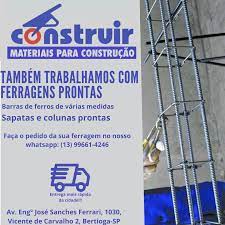 Precisou de ferragem? na Construir nós temos!! 