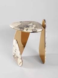 For Sale On 1stdibs By Much Acclaimed Design Duo Studio Mvw Jinye Literally Means Gold Jin Leaf Furniture Side Tables Side Table Furniture Design Wooden