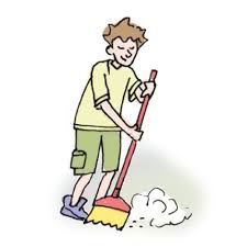 Floor Sweeper Clipart Google Search Pisos Casitas