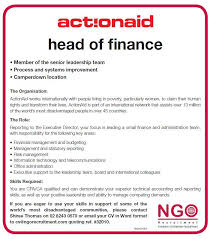 The description outlines what you need to know about the role of a junior accountant including assist with payroll administration. Ngo Recruitment Finance Manager And Administration Ngo Recruitment