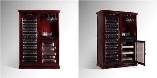 vinbro climate controlled combo wine cellar cabinet cigar humidor electric cooler id 5498928 product details housewares u shaped kitchen designs with island