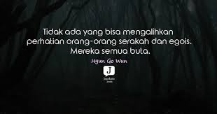 Cerita itu mengajari kita supaya tidak egois dan serakah. 22 Kata Kata Serakah Jagokata