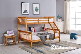 Learn about the different types and read our bunk bed reviews before parting with your money. Pioneer Furniture Uk Safa Triple Bunk Bed Kids Beds Adults Beds In Special Oak Colour Bunk Bed For Adult Or Children Buy Online In Fiji At Desertcart Productid 172078988
