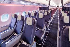 Vistara Receives New A321neo With Three Cabin Classes Including Fully Flat Beds In Business Class Thedesignair Business Class Flat Beds Aircraft Interiors