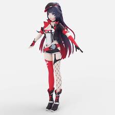 Mei From Honkai Impact 3rd Mei Fantasy Character Design Model