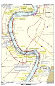 Mississippi River Chart 84 River Mile 90 5 105 1 Us