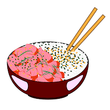 Poke Bowl And Rice Illustrator Graphic Poke Bowl Bowl Berry Puns